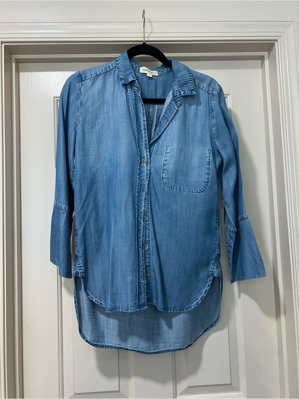 cloth & stone Light Blue Button-Down Shirt